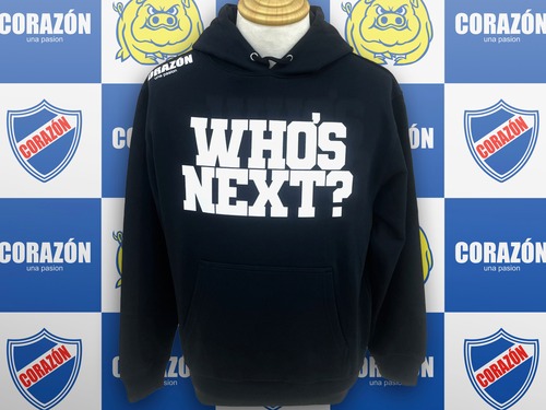 WHO'S NEXTパーカー