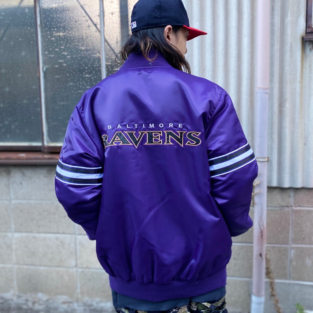 デッドストック STARTER スターター NFL BALTIMORE RAVENS ボルチモア  