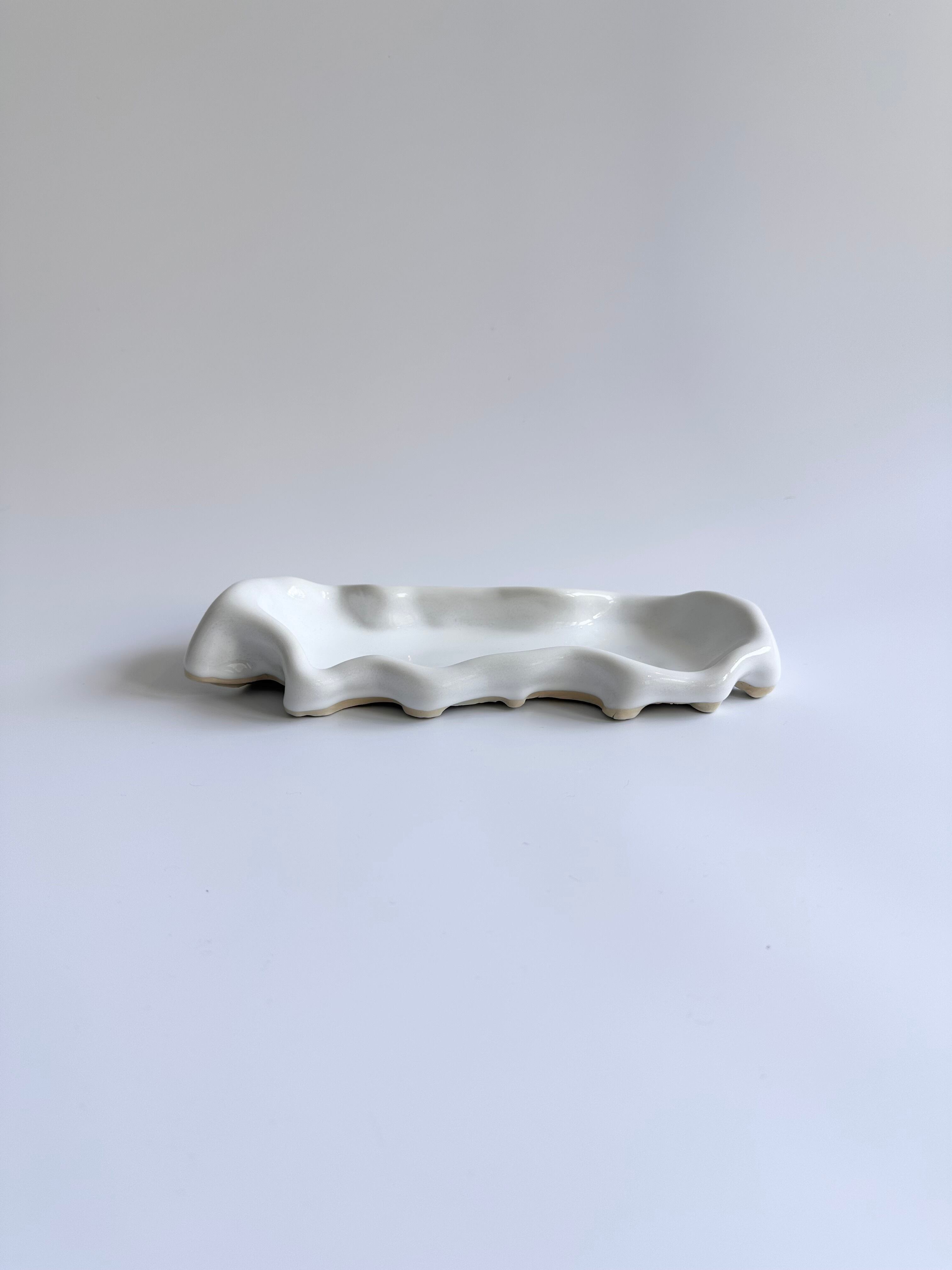 【10col ceramics】SHIROKU tray L