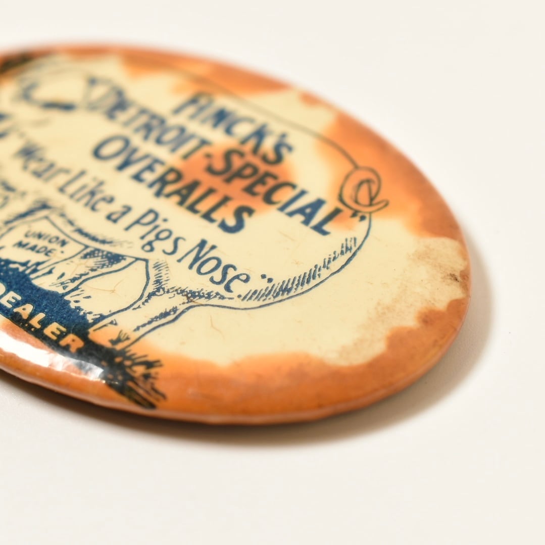 1900s~ FINCK'S POCKET MIRROR Advertising#1220890 | Button Works