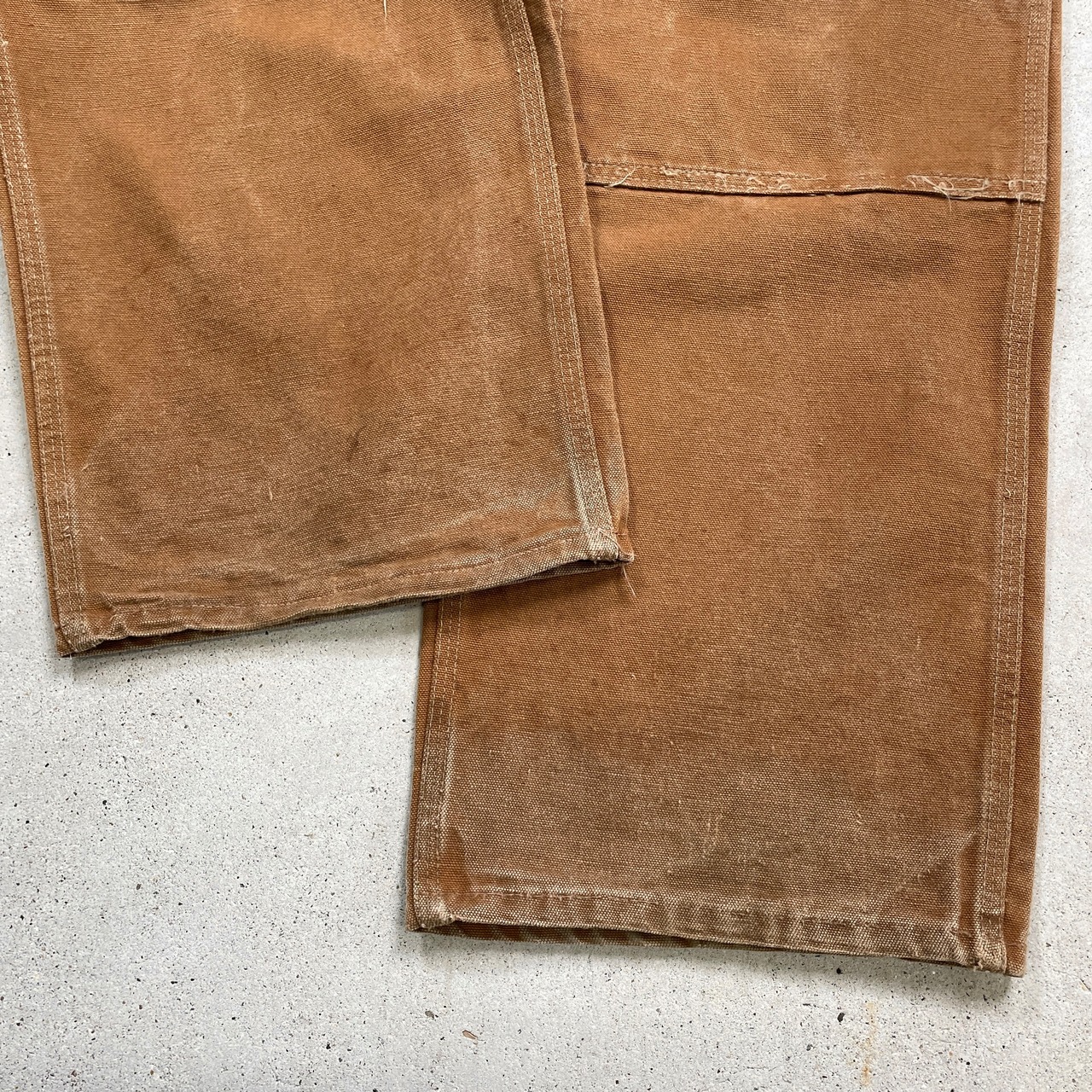 70年代 USA製 Carhartt カーハート ダック地 ダブルニー ワークパンツ 