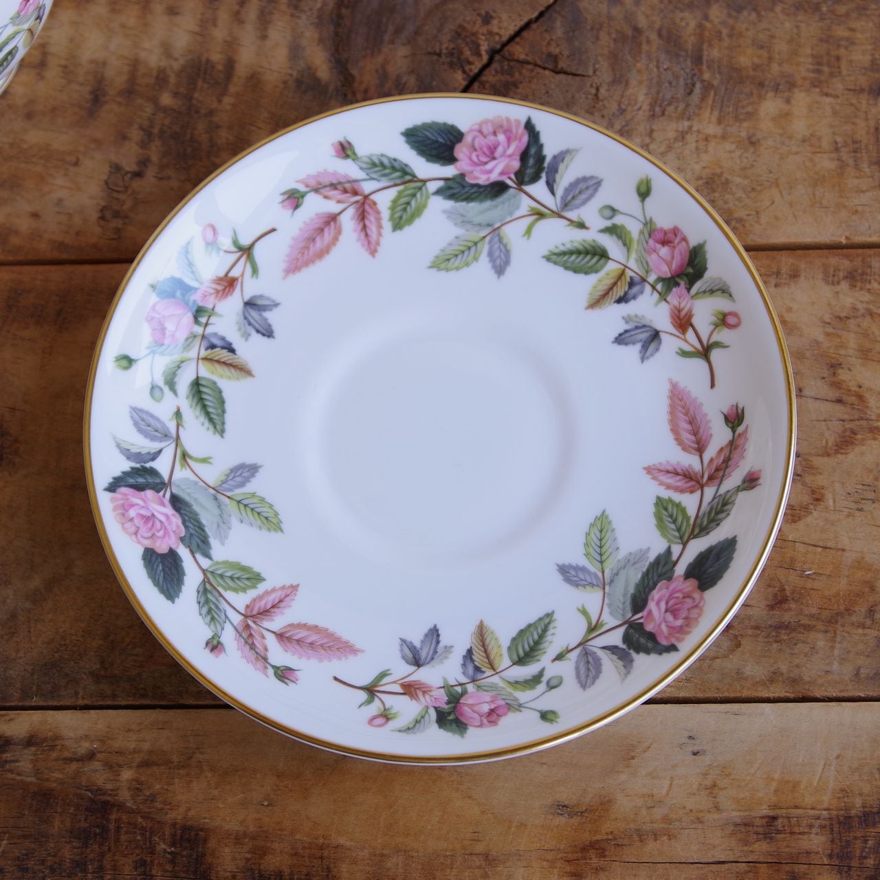 ウェッジウッド ハザウェイローズ コーヒーカップ ソーサー Wedgwood