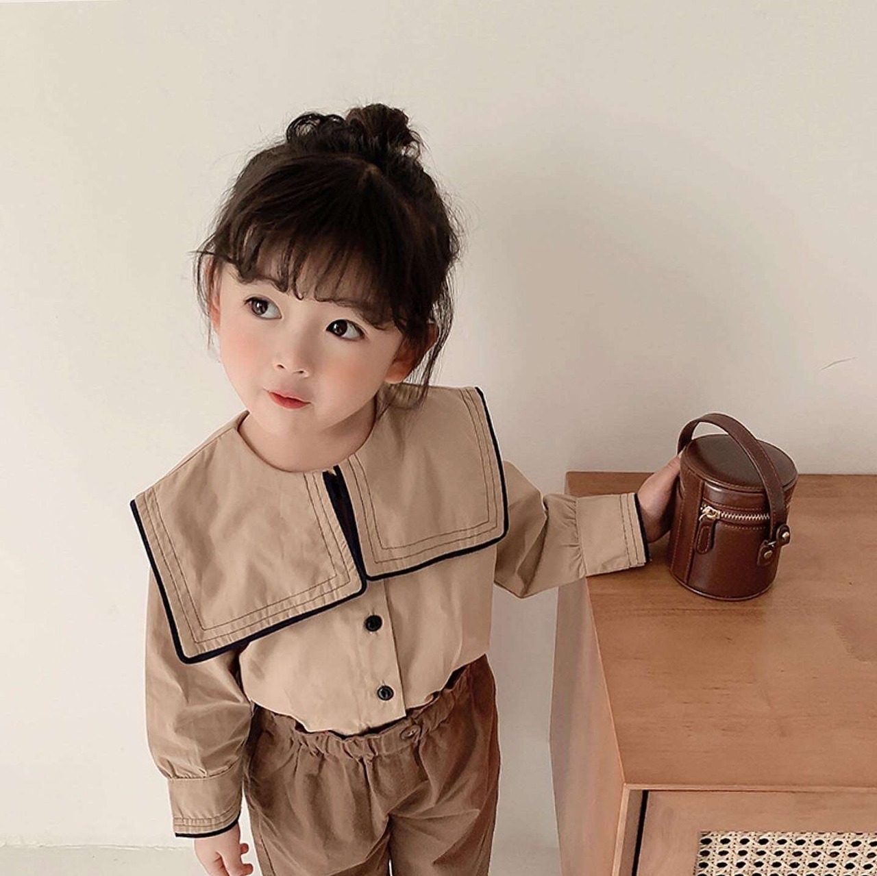 ［ baby･kids ］beige blouse