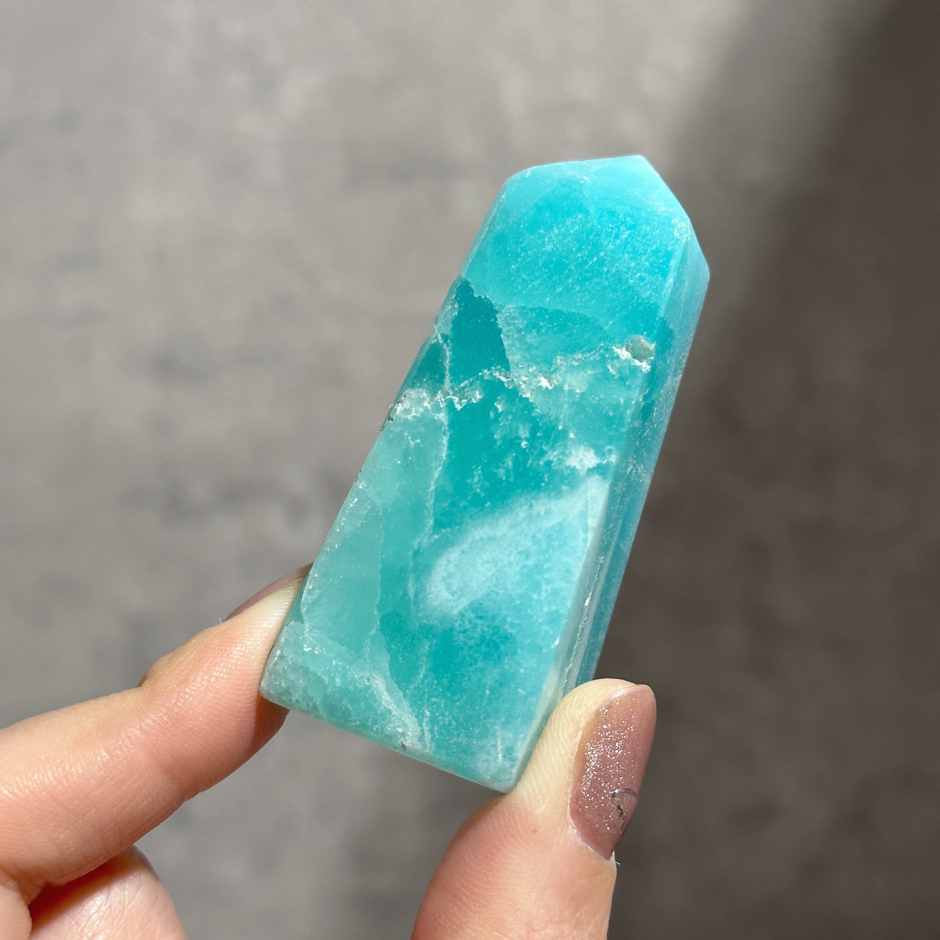 高品質】ブルーアラゴナイト タワー12◇Blue Aragonite◇天然石 高品質】ブルーアラゴナイト タワー12◇Blue Aragonite◇天然石