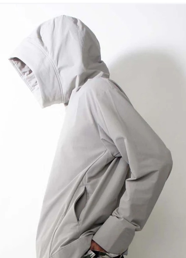 超美品⭐  CCP  BIG HOOD PULLOVER   L.GLEY   S size LT-NB101  定価 22000円
