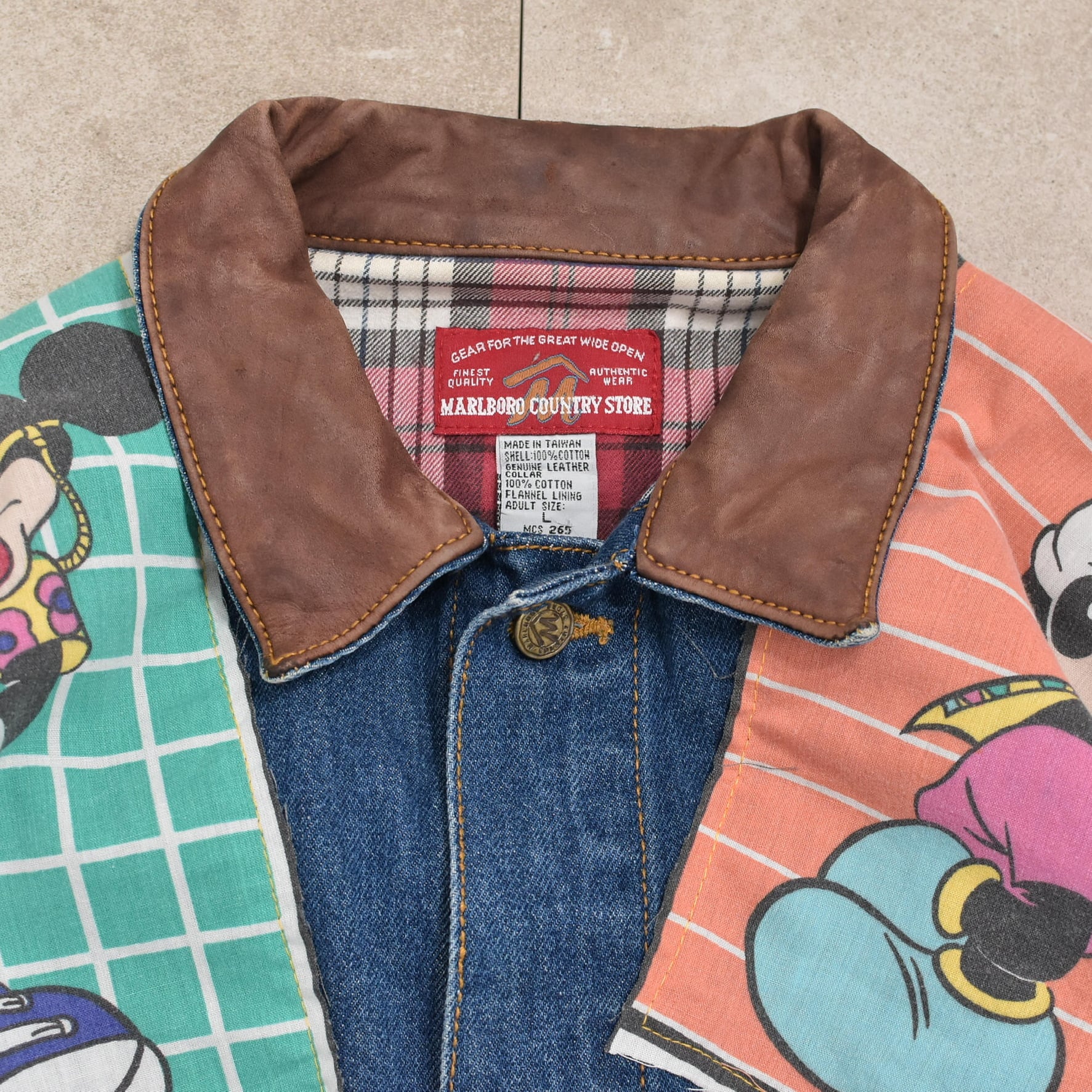 90s MARLBORO COUNTRY remake denim jkt | 古着屋 grin days memory