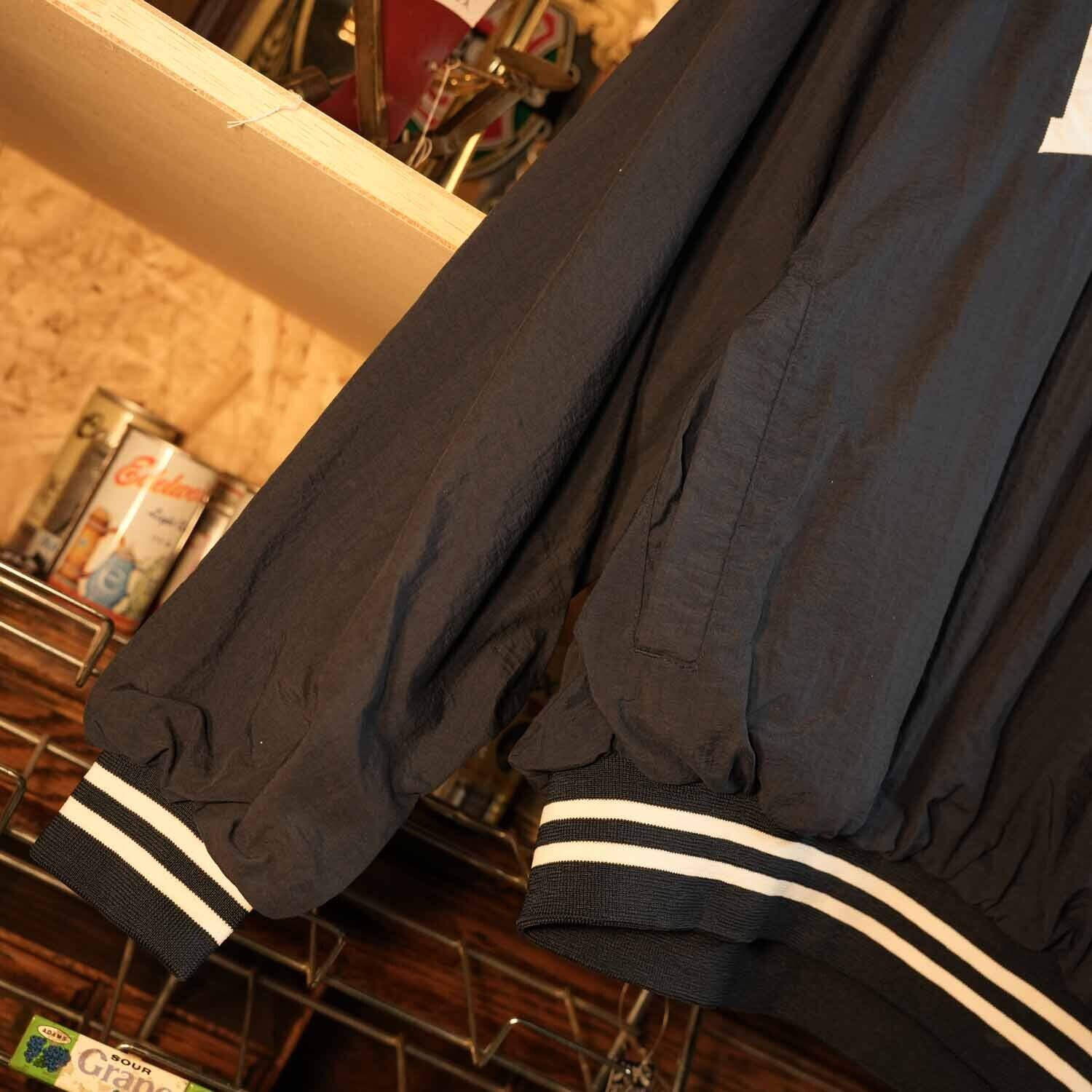RUSSELL ATHLETIC 90s カレッジ ナイロンプルオーバー XL ネイビー