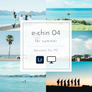 e-chin Presets 04 for Summer【PC専用・スマホ不可】