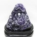 1.3Kg アメジスト クラスター ウルグアイ産 アメジスト 原石 amethyst 台座付属 一点物 182-8821