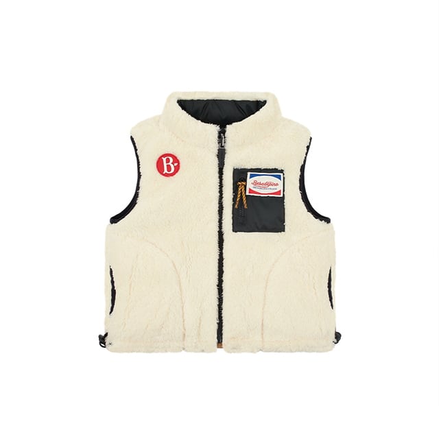 BEBE DE PINO】オルオーバー・パピー・リバーシブル・ダウンベスト