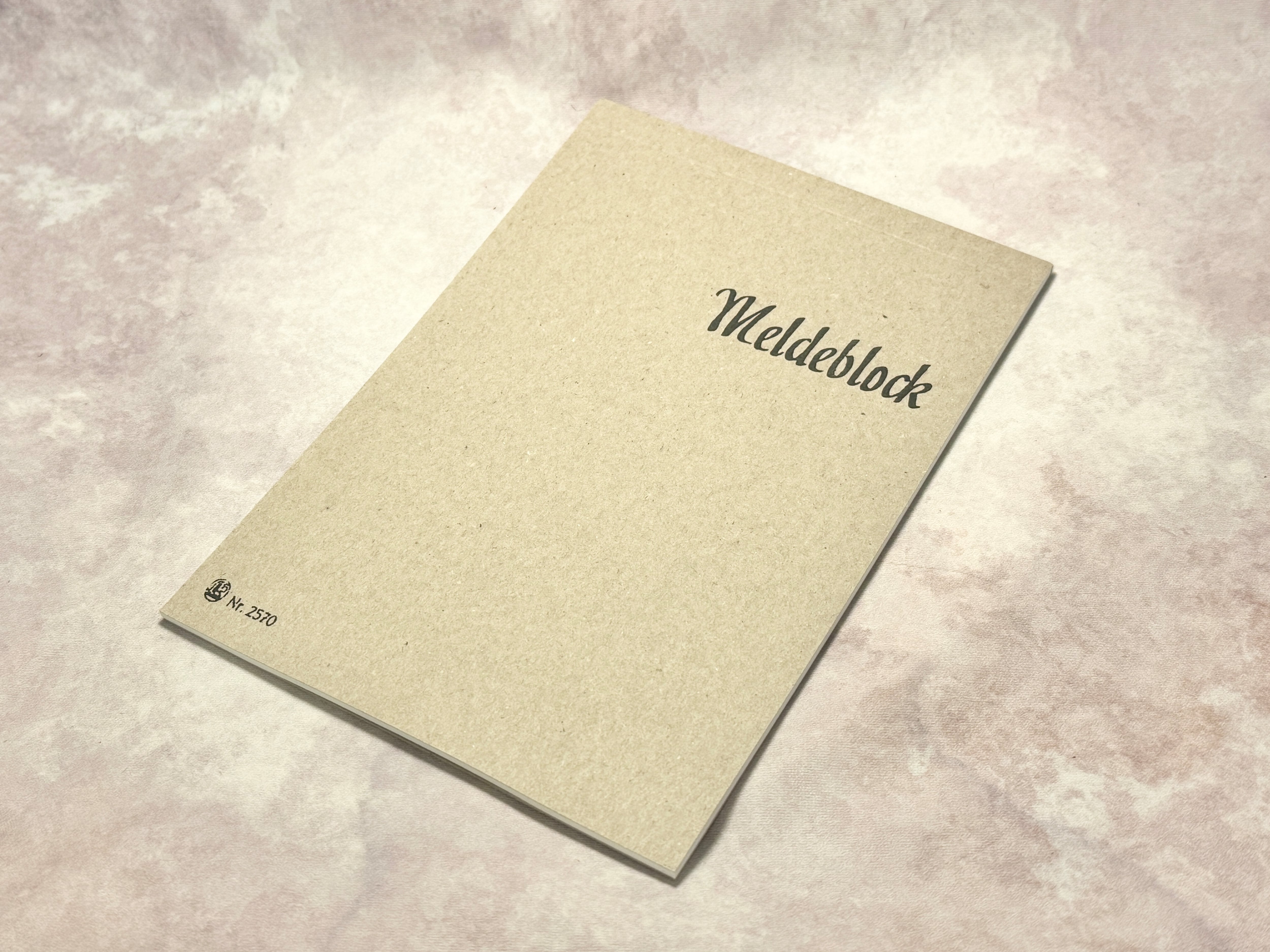 WWII ドイツ軍 Meldeblock（メルデブロック）野戦報告書用ノートパッド
