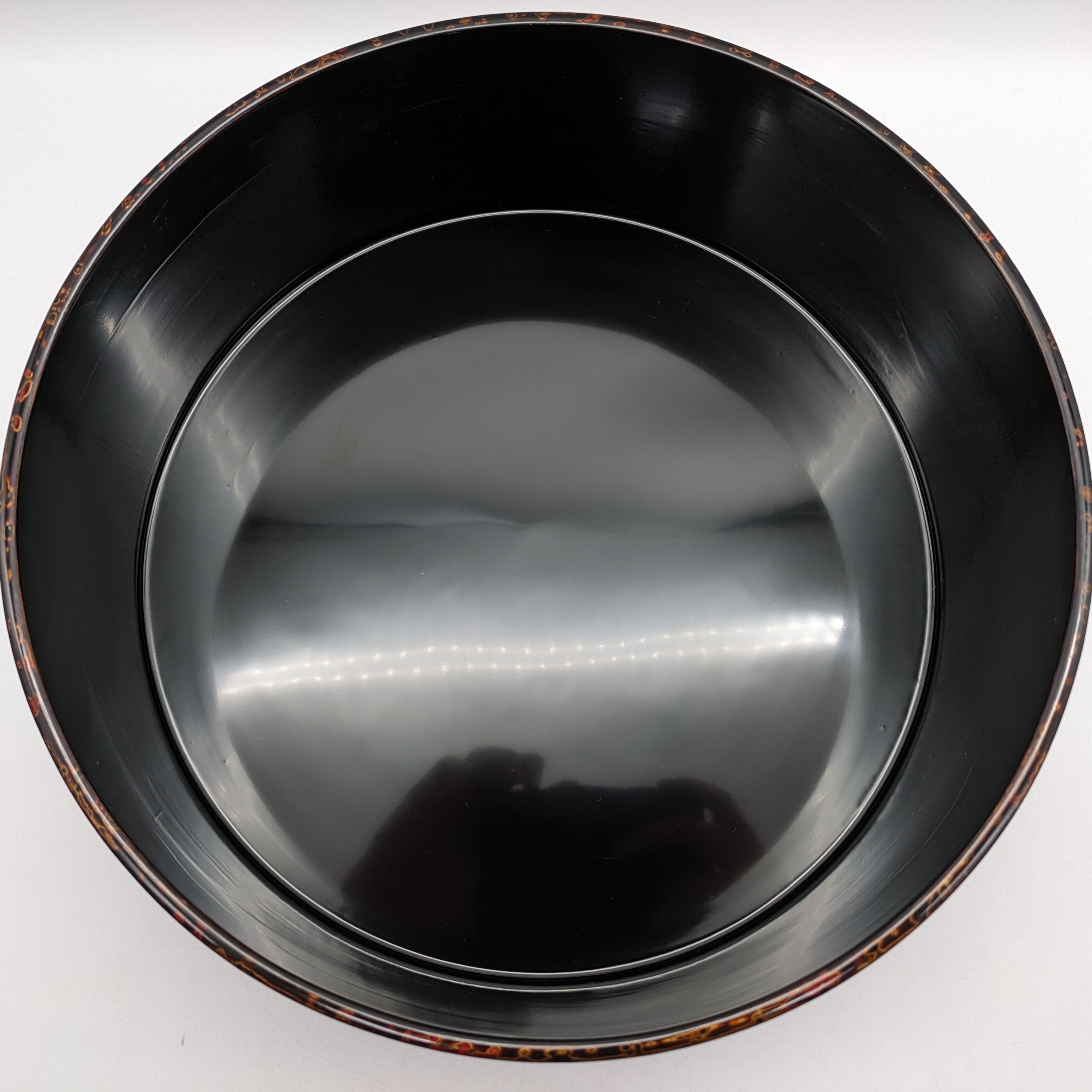 津軽塗（唐塗）バカ塗り・茶櫃・漆器・内閣総理大臣賞・No.230708-04