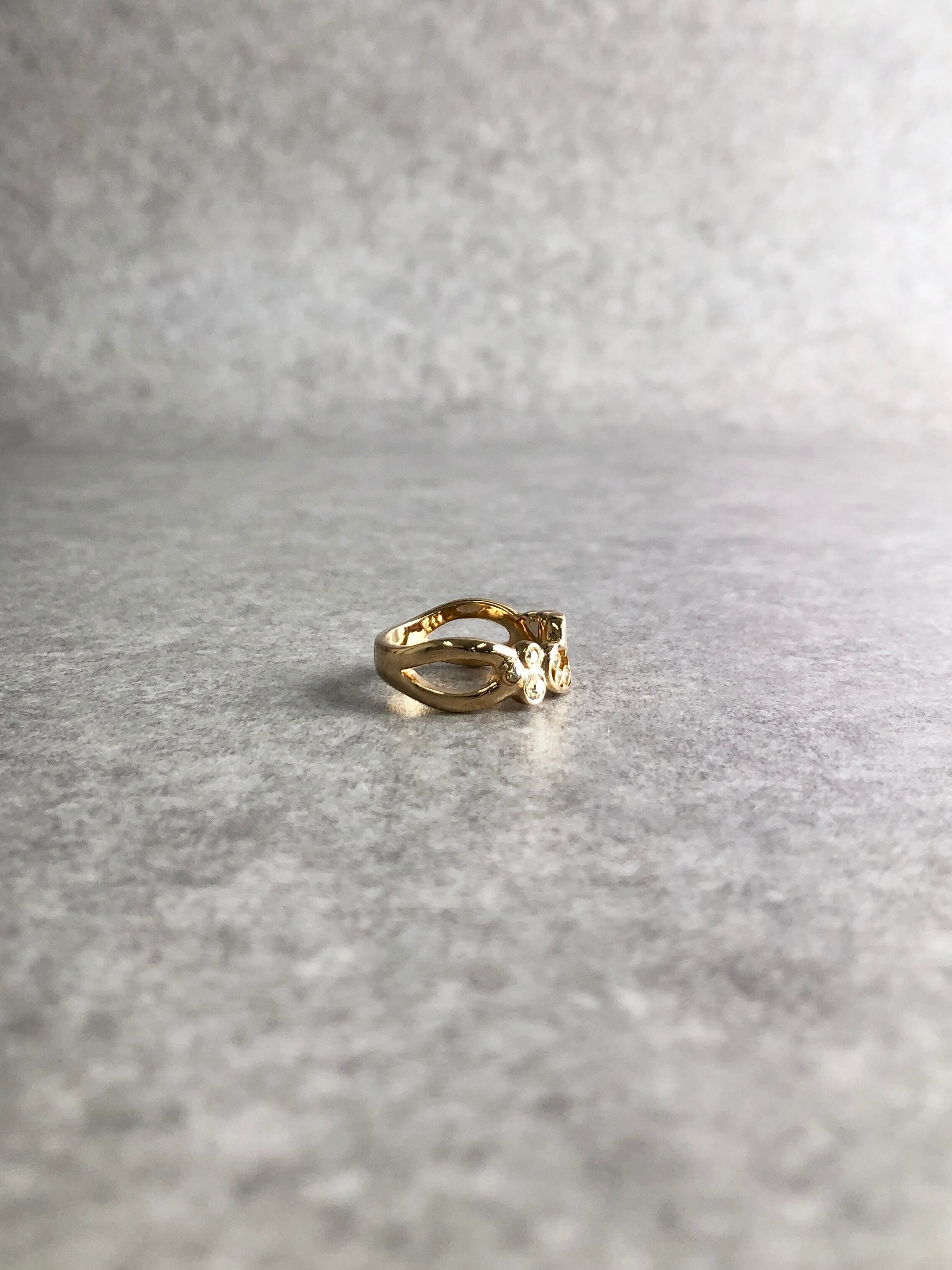クリスチャンディオール　ビンテージリング Christian Dior クリスチャン ディオール リング ハート vintage