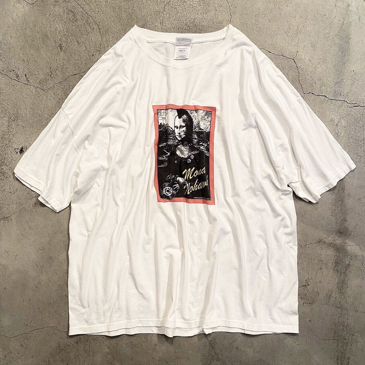 OLD Mona Lisa parody T-shirt | 古着屋 BOZO powered by BASE