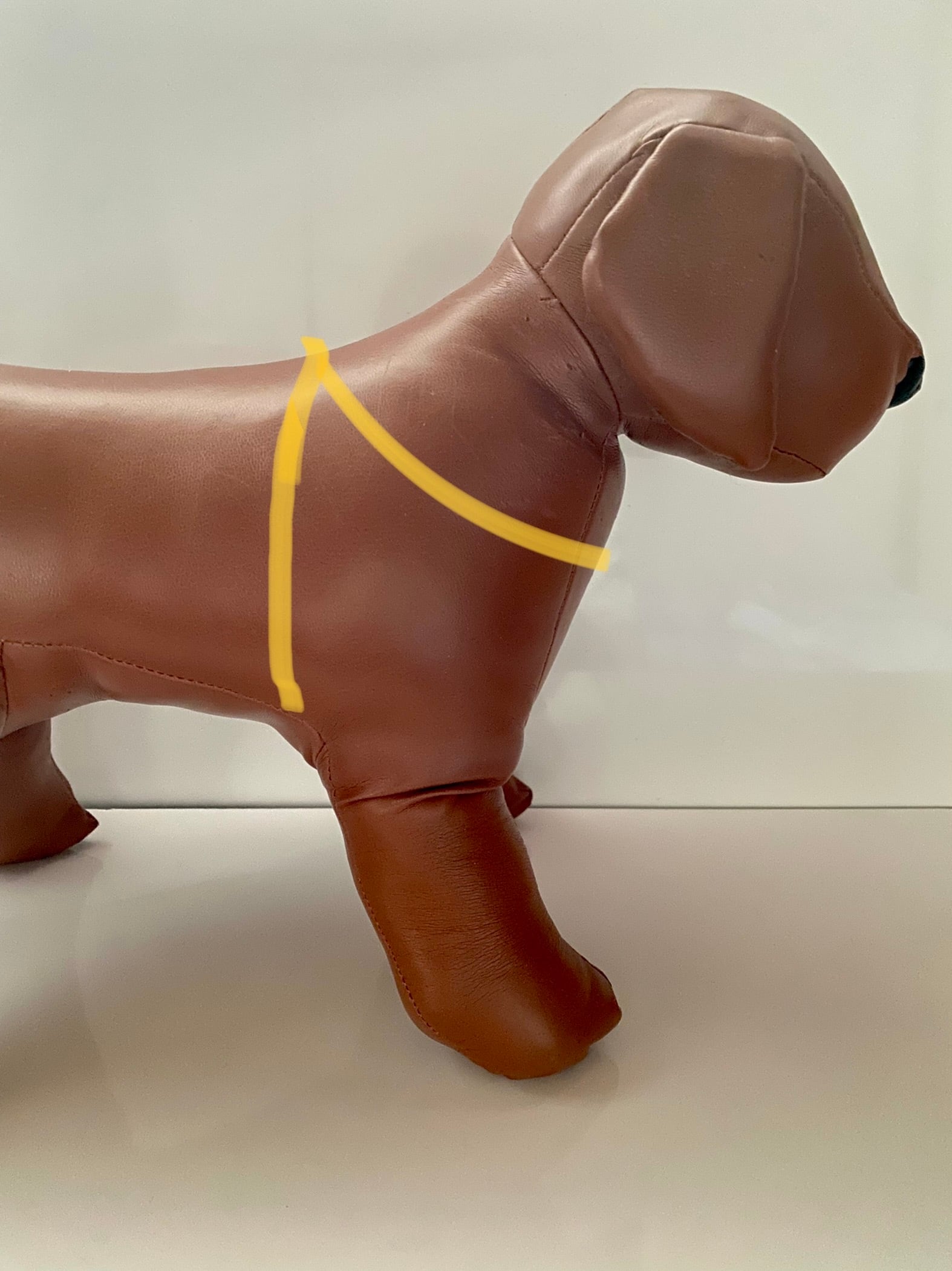 本革三つ編みハーネス、リードセット（小型犬用） | kurara322