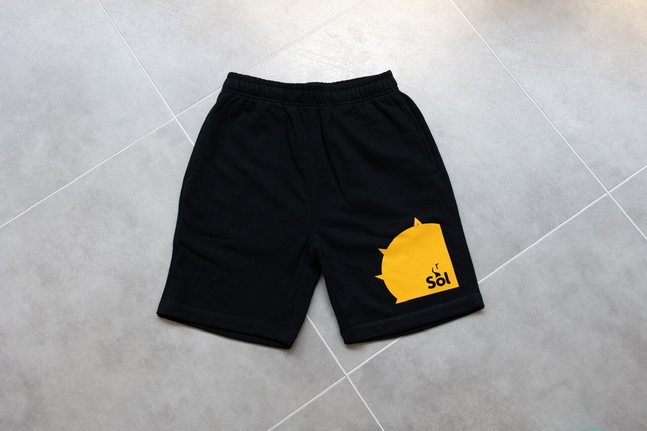 Sol ハーフパンツ Solハーフパンツ(グレー)メンズ、レディース M | SolSol