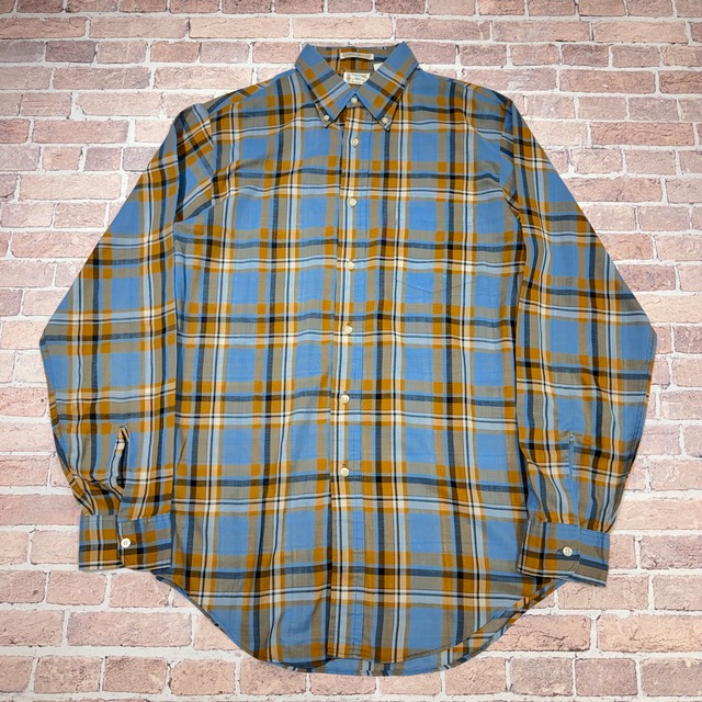 1960s TOWN CRAFT 3POINT B.D CHECK SHIRT