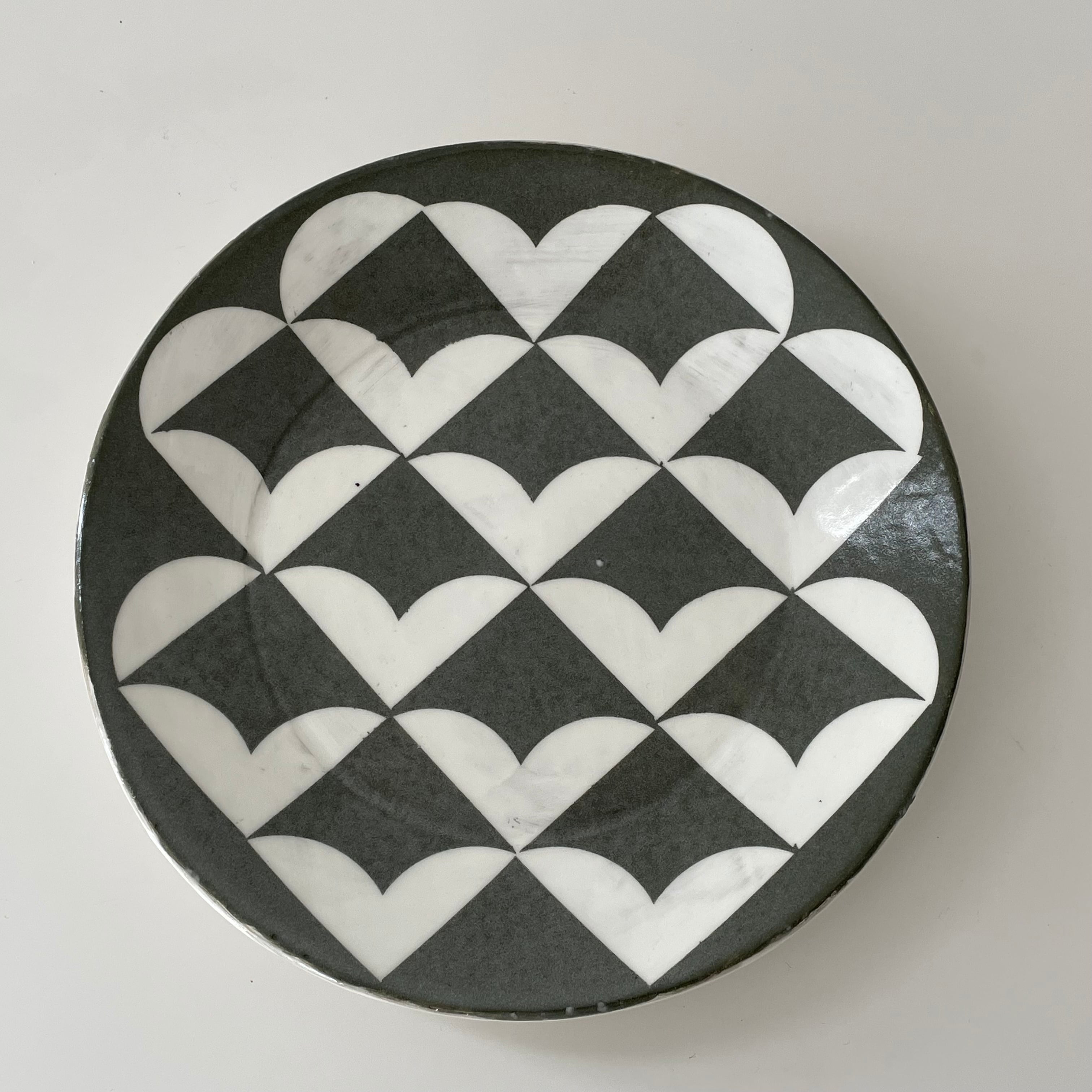 武田武人 作 平皿（うぐいす色） | AAOアートセレクション