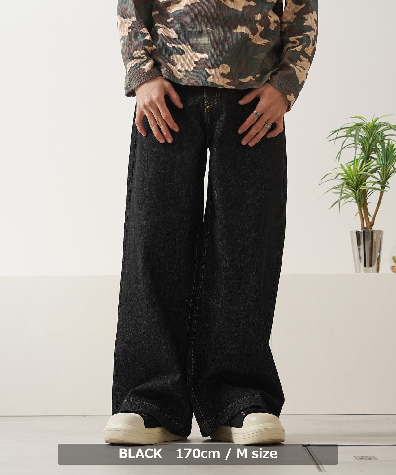 ◆13oz リベット使い リジッドデニム◆ng-60226