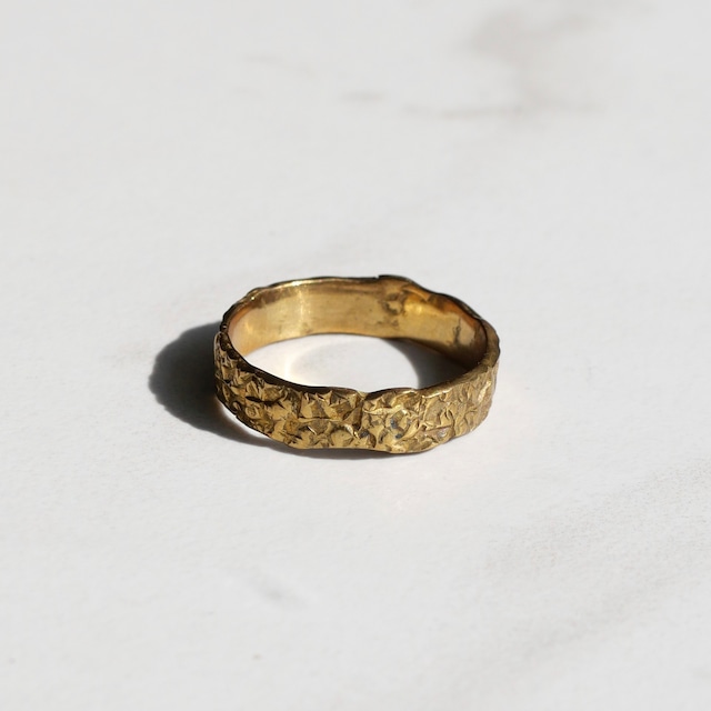 Tsuchi Mark Ring | 槌目リング