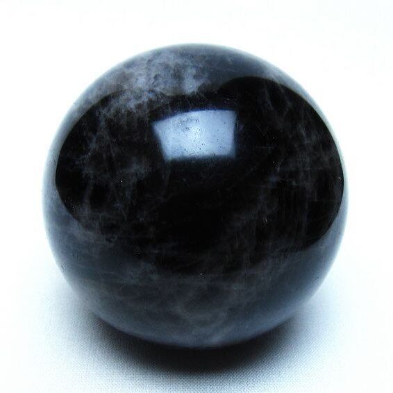 モリオン 黒水晶 丸玉 65mm 一点物 151-9469