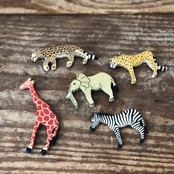 メル 木のマグネット ゾウ