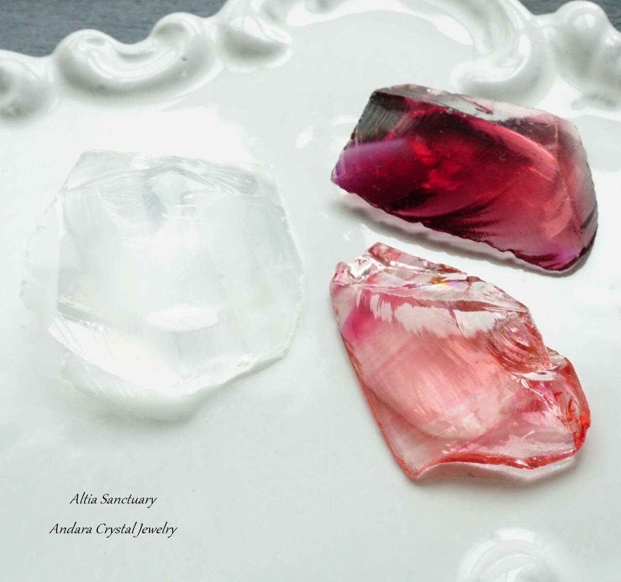 アンダラクリスタル（エレクトリックブルー／エンジェルオーラ）女神