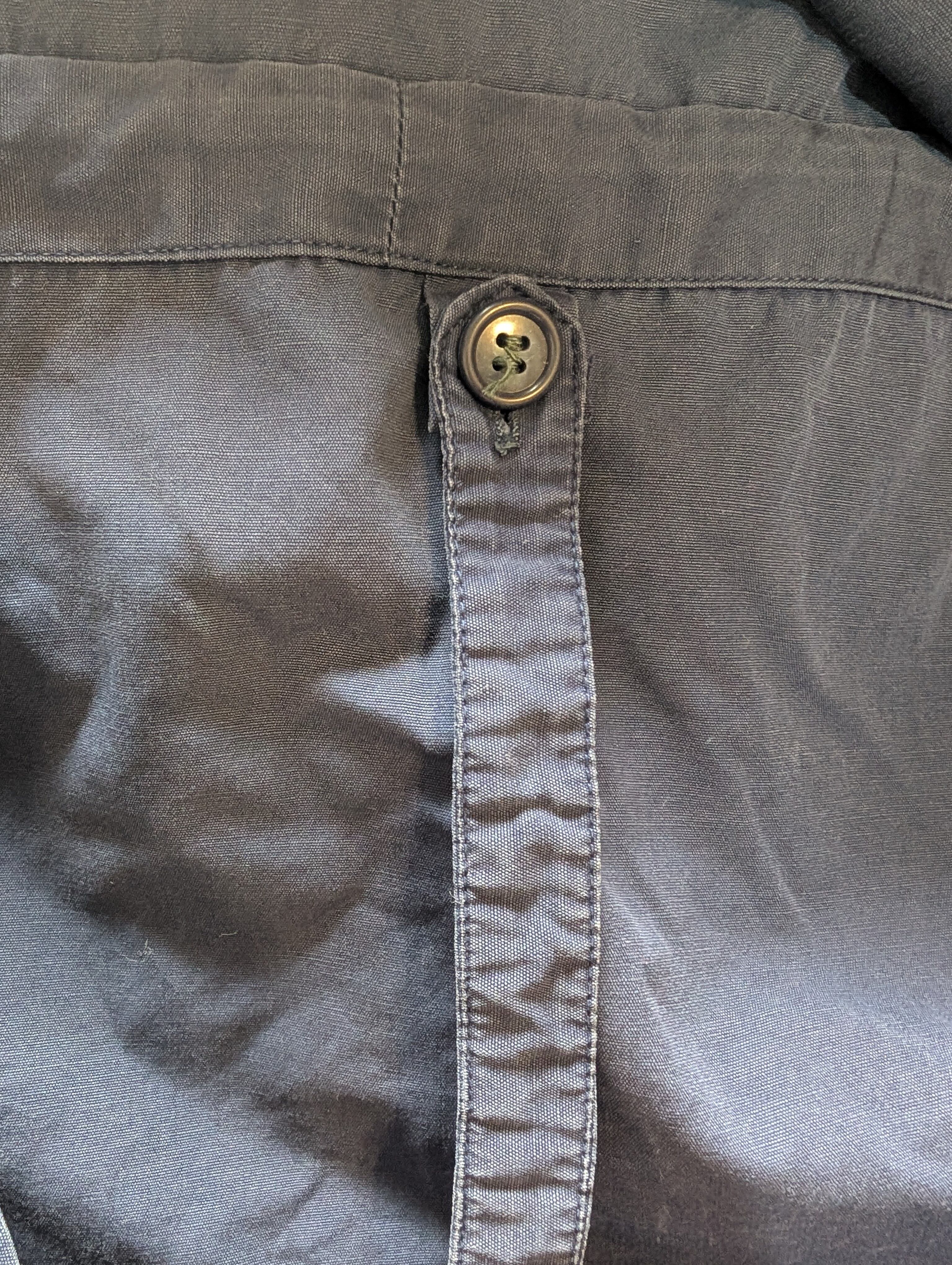 50-60s Sweden Vargen Cotton Anorak parka Navy GUSUM Zipper | P and