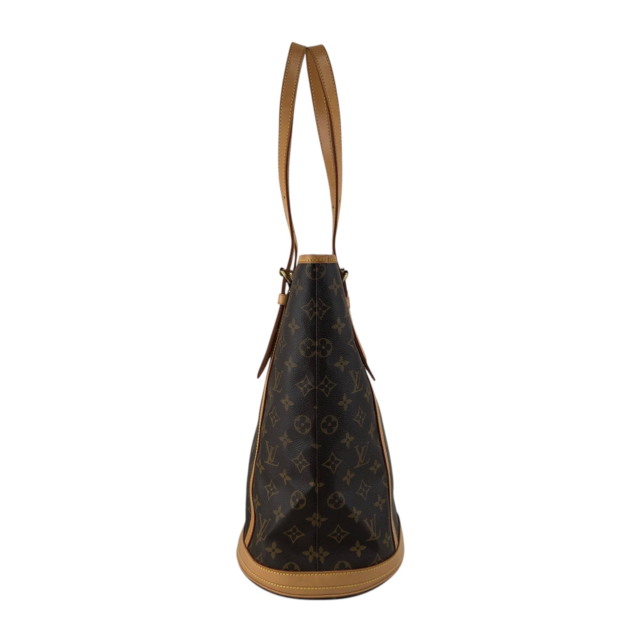LOUIS VUITTON ルイヴィトン モノグラム トートバッグ ブラウン PVC