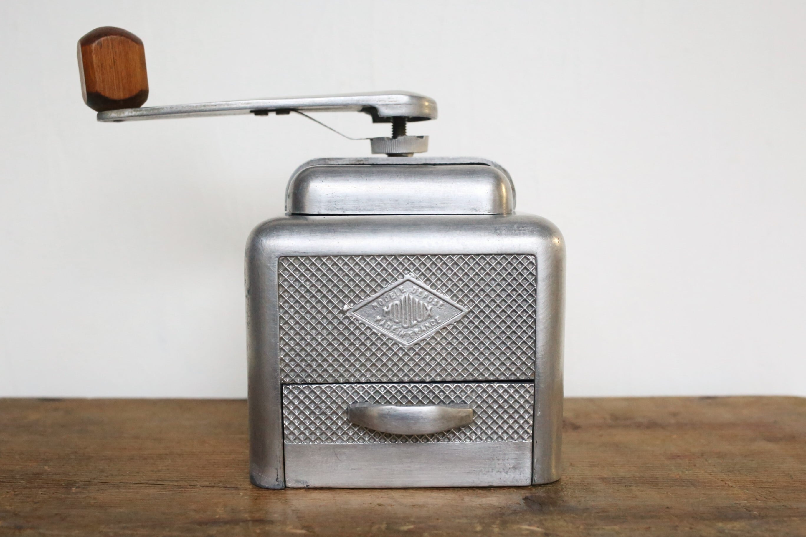 フランス アンティーク ヴィンテージ MOULUX コーヒーミル N-01299