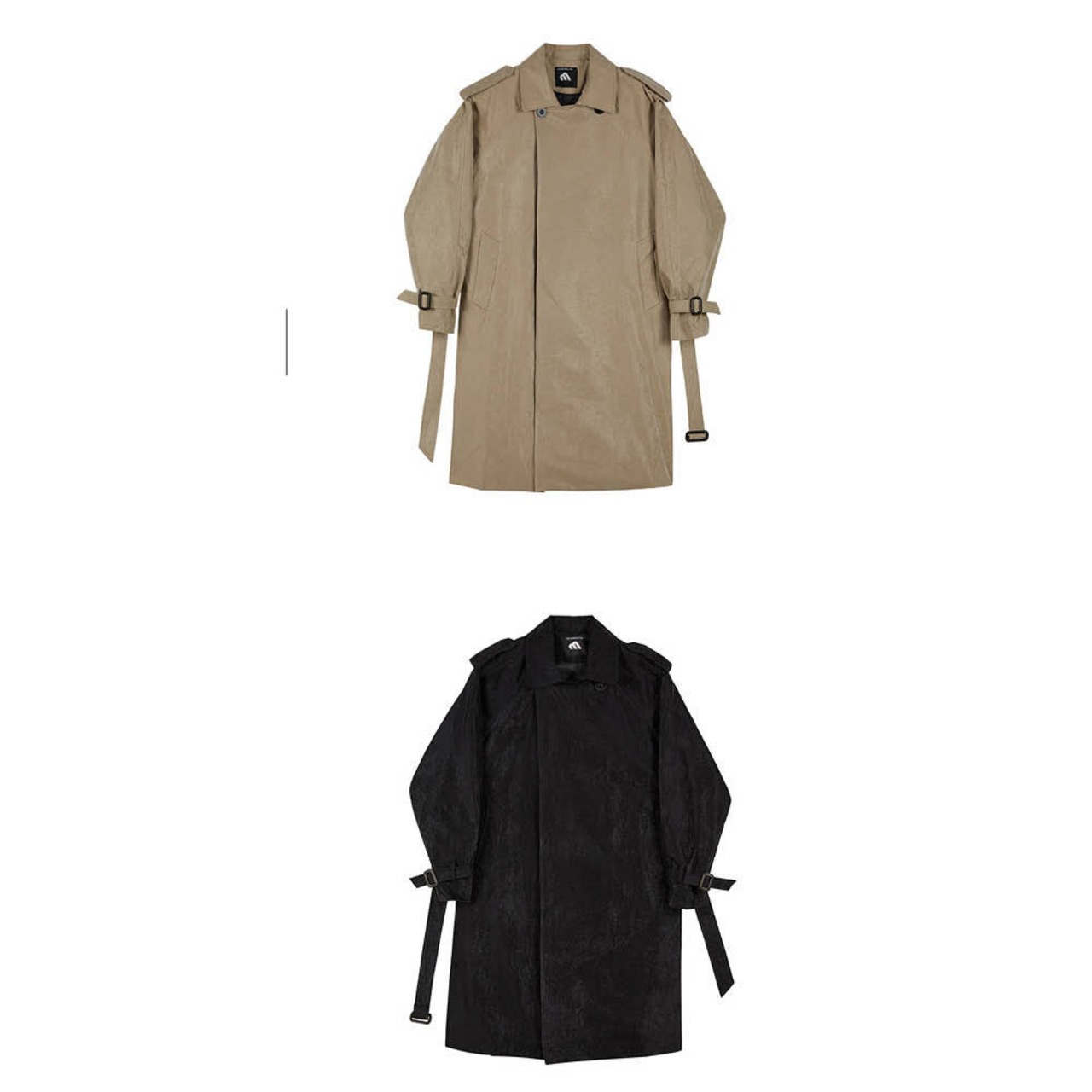 ルーズ袖ベルトコート　MT0080026