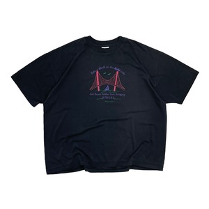 USED 90’s Hanes, heavy weight Golden Gate Bridge tee - black