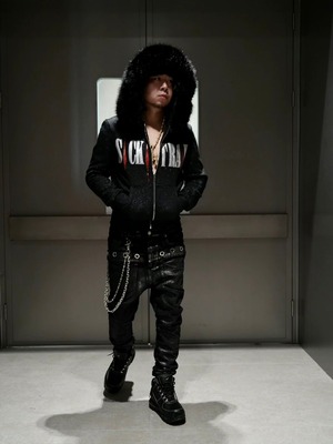 SIR double waist leather like pants【ET032】