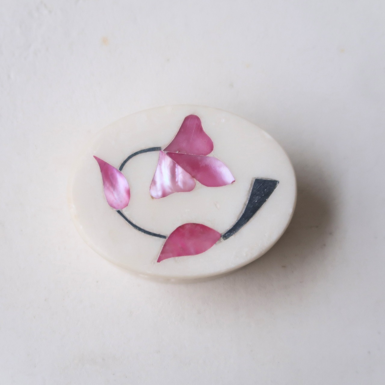 ピンクのお花のケース