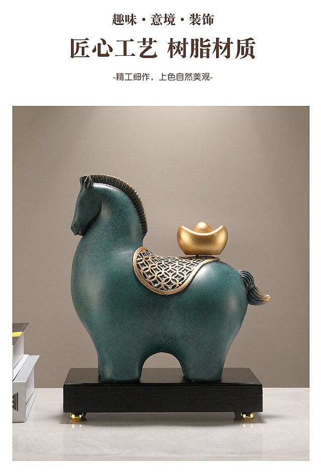 馬頭モチーフのインテリア小物 실속