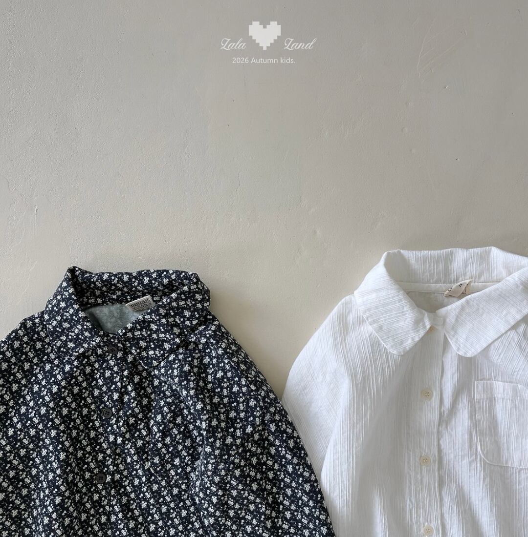 送料無料【予約】/ kids フローブラウス /lalaland