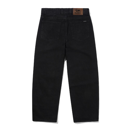 BUTTEGOODS BAGGY DENIM JEANS FLAT BLACK