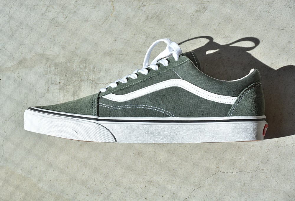 バンズ VANS USモデルOLD SKOOLオールドスクール(VN0A3WKT9GF)THYME/TRUE WHITE