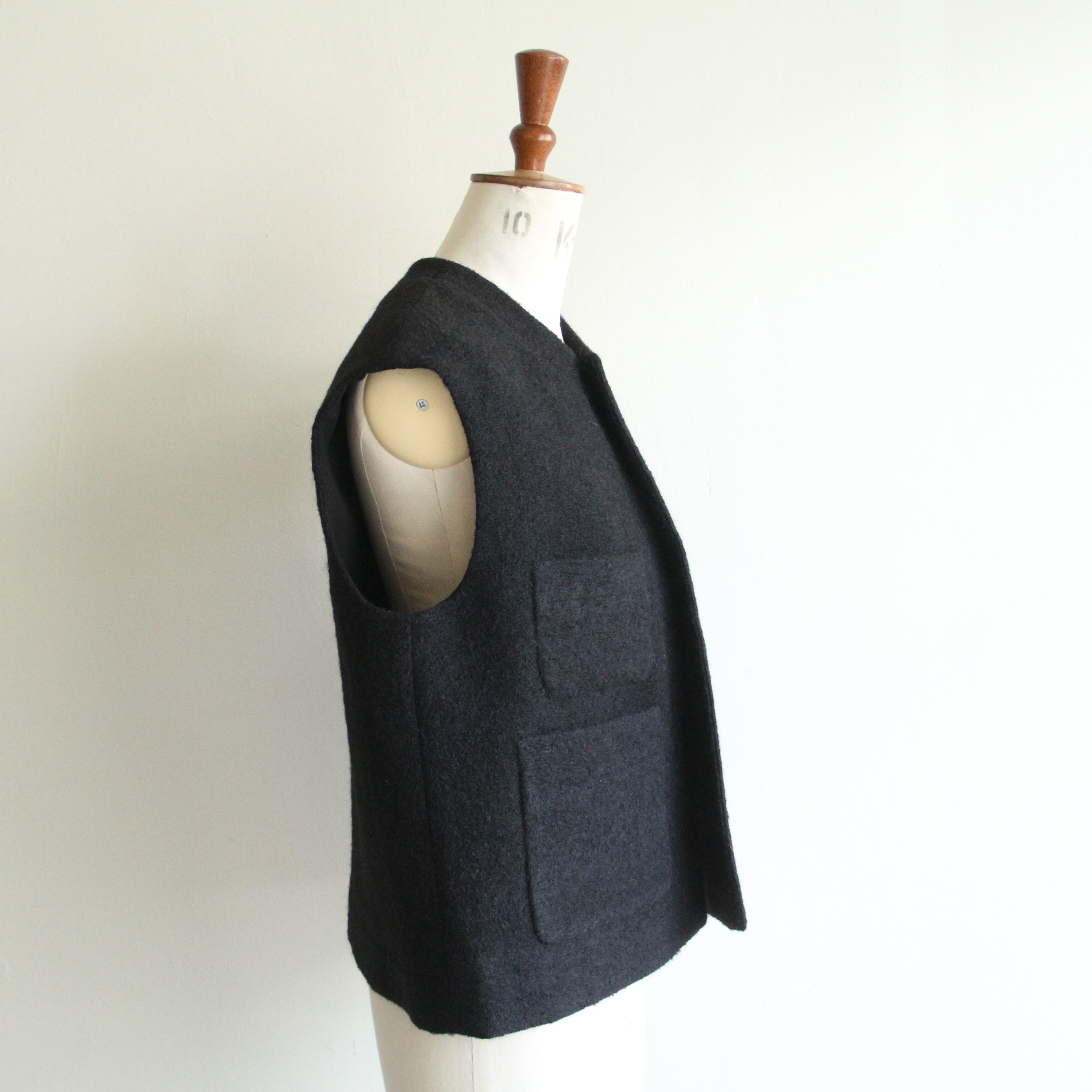 TENNE HANDCRAFTED MODERN 【 womens 】Angora tweed vest