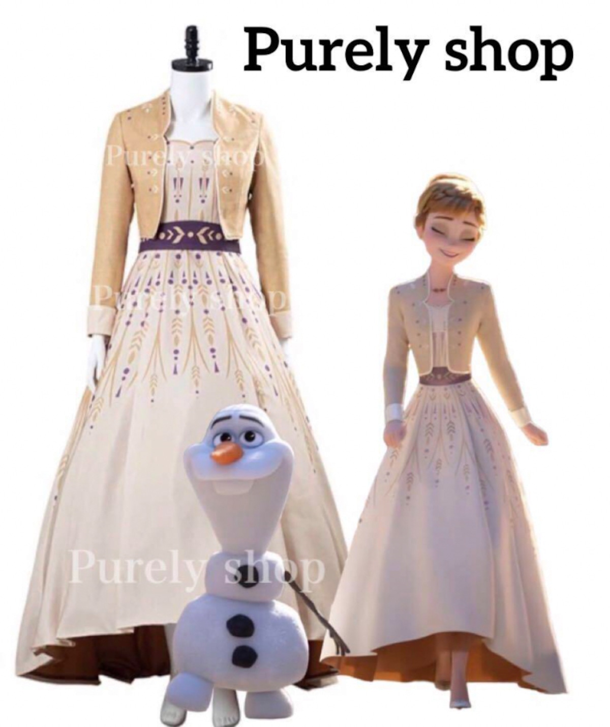 シークレットハニー 学べる アナ雪2 冒険アナ トラベル ケープ＋  