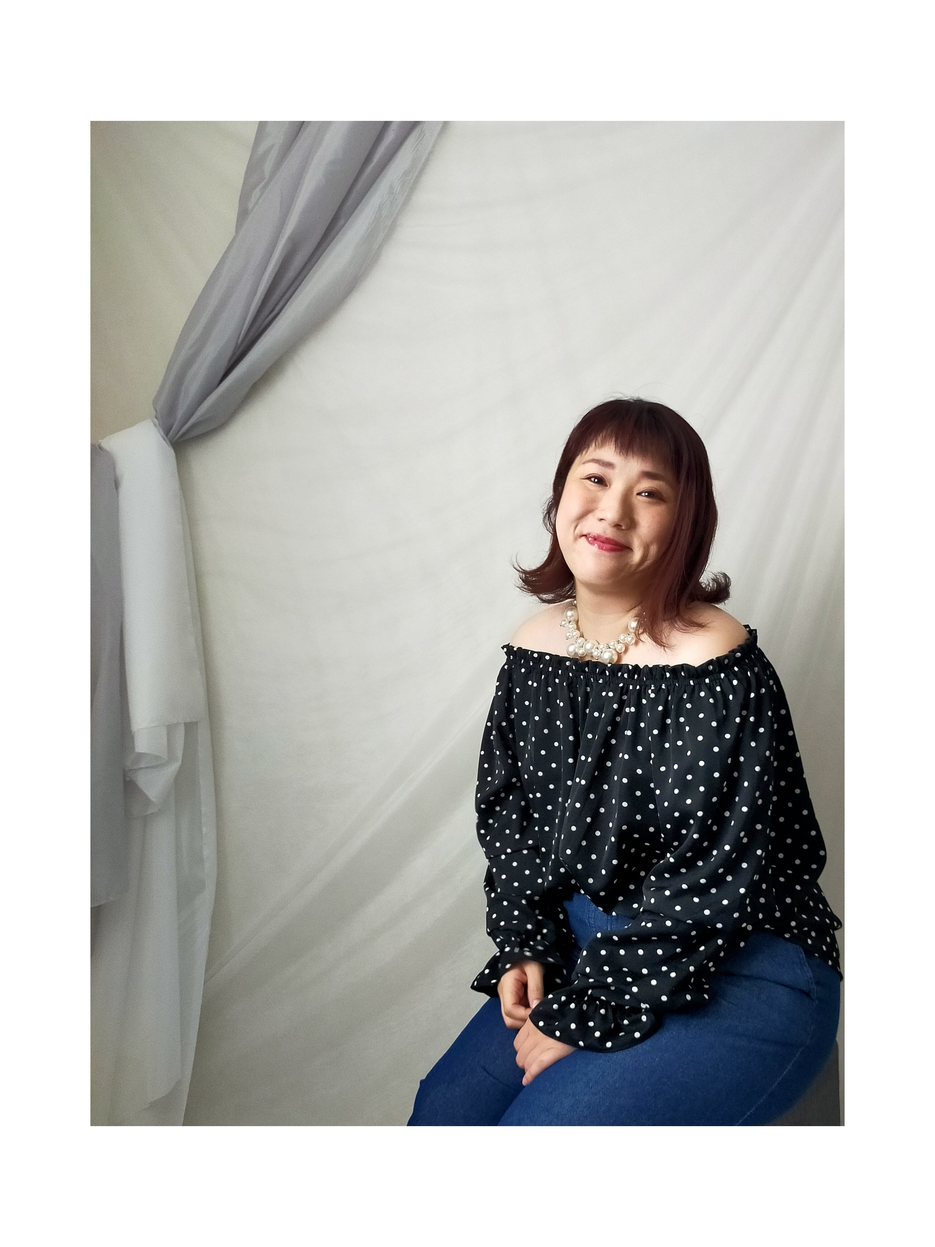 ドットブラウス | ぽっちゃりセレクトchachapi