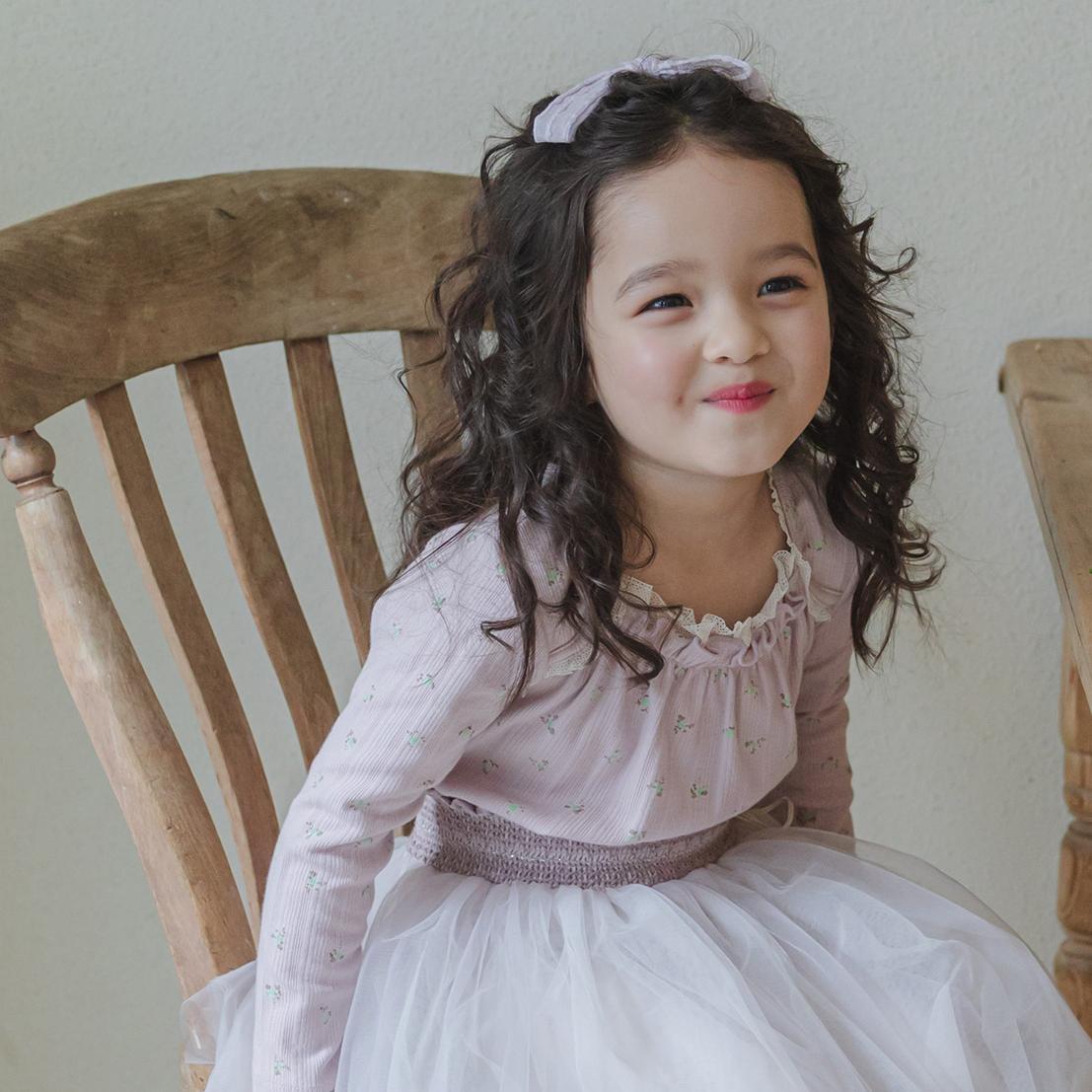 «sold out»ピンク 110サイズ«puella flo» ブラントップス 3colors