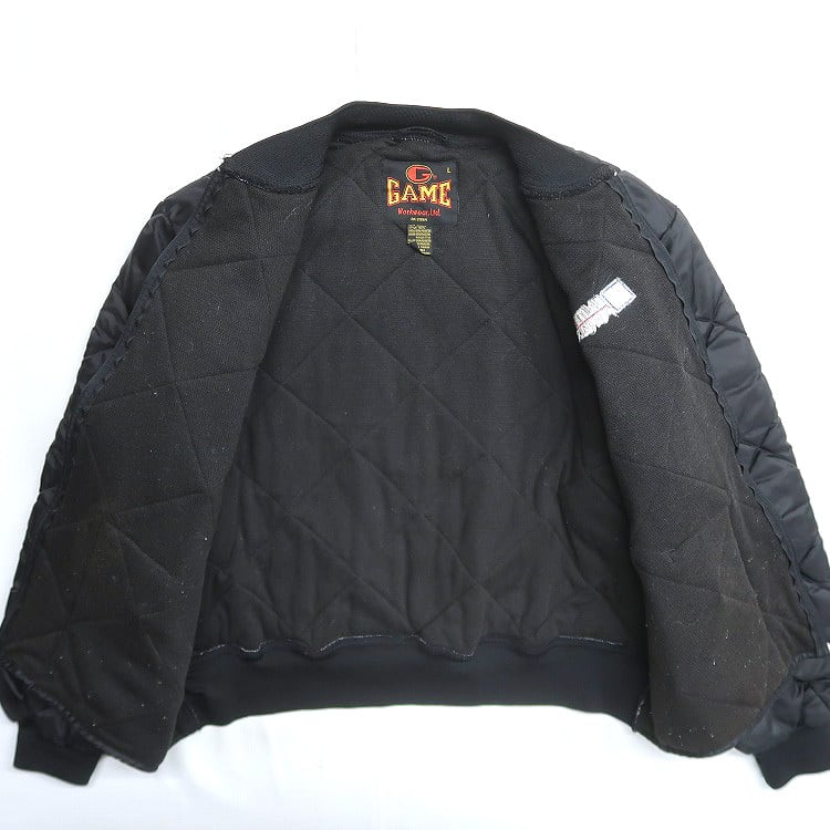 古着 Game Sportswear USPS アメリカ合衆国郵便公社 刺繍 キルティング