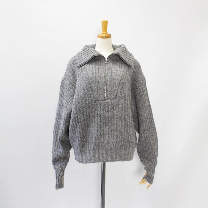 SHINZONE シンゾーン HALF ZIP KNIT 25AMSNI08 2025秋冬新作 [送料無料