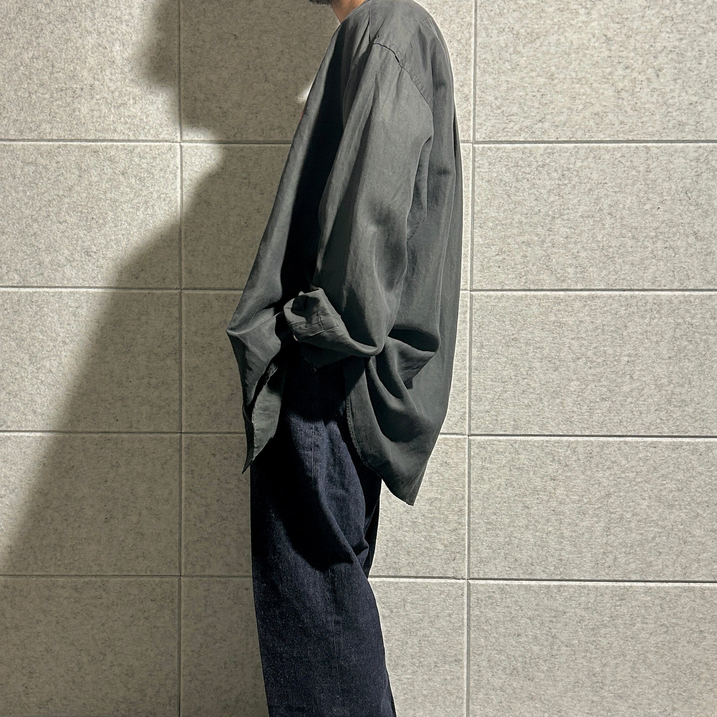 Polo Ralph Lauren】【BLAKE】XL silk linen B.D.shirt ポロラルフ