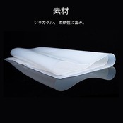 GOODCHI シリコンシート シリコンマット 40*30cm 1枚 洗える ツール キズ防止 滑り止め ホワイト (40*30CM)