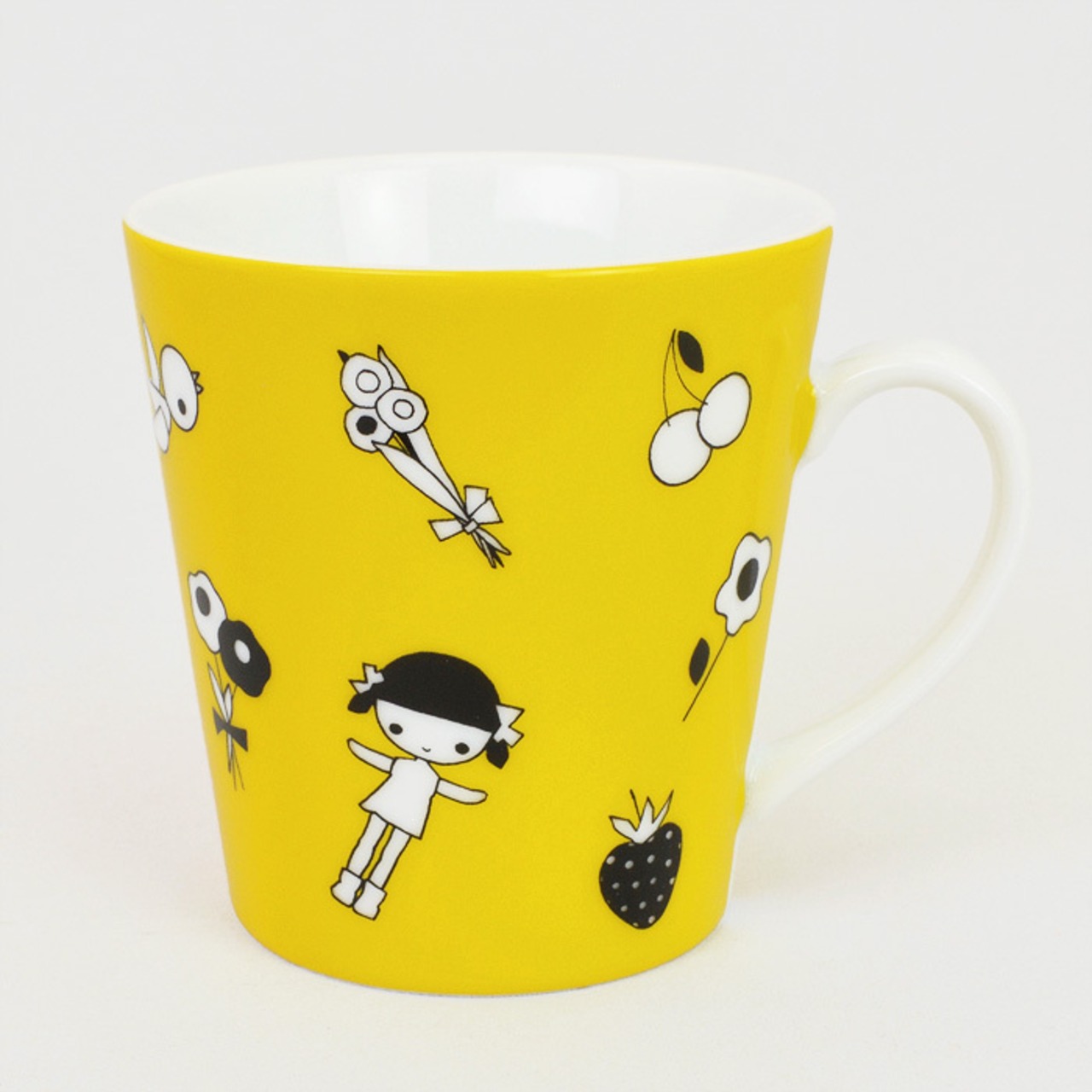 《中原淳一×Harappa》 MUG CUP  黄色