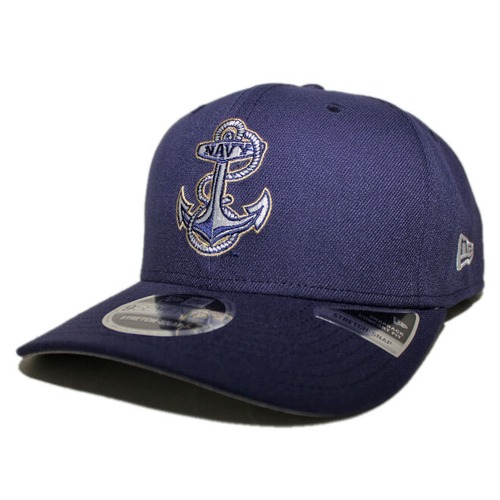 ニューエラ スナップバックキャップ 帽子 NEW ERA 9seventy メンズ レディース NCAA ネイビー ミッドシップメン フリーサイズ AP60592172