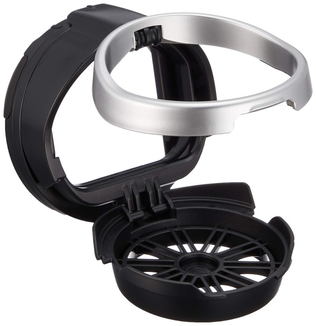 カーメイト(CARMATE) 車用 ドリンクホルダー 丸型 エアコン 取付専用 折りたたみ DZ407