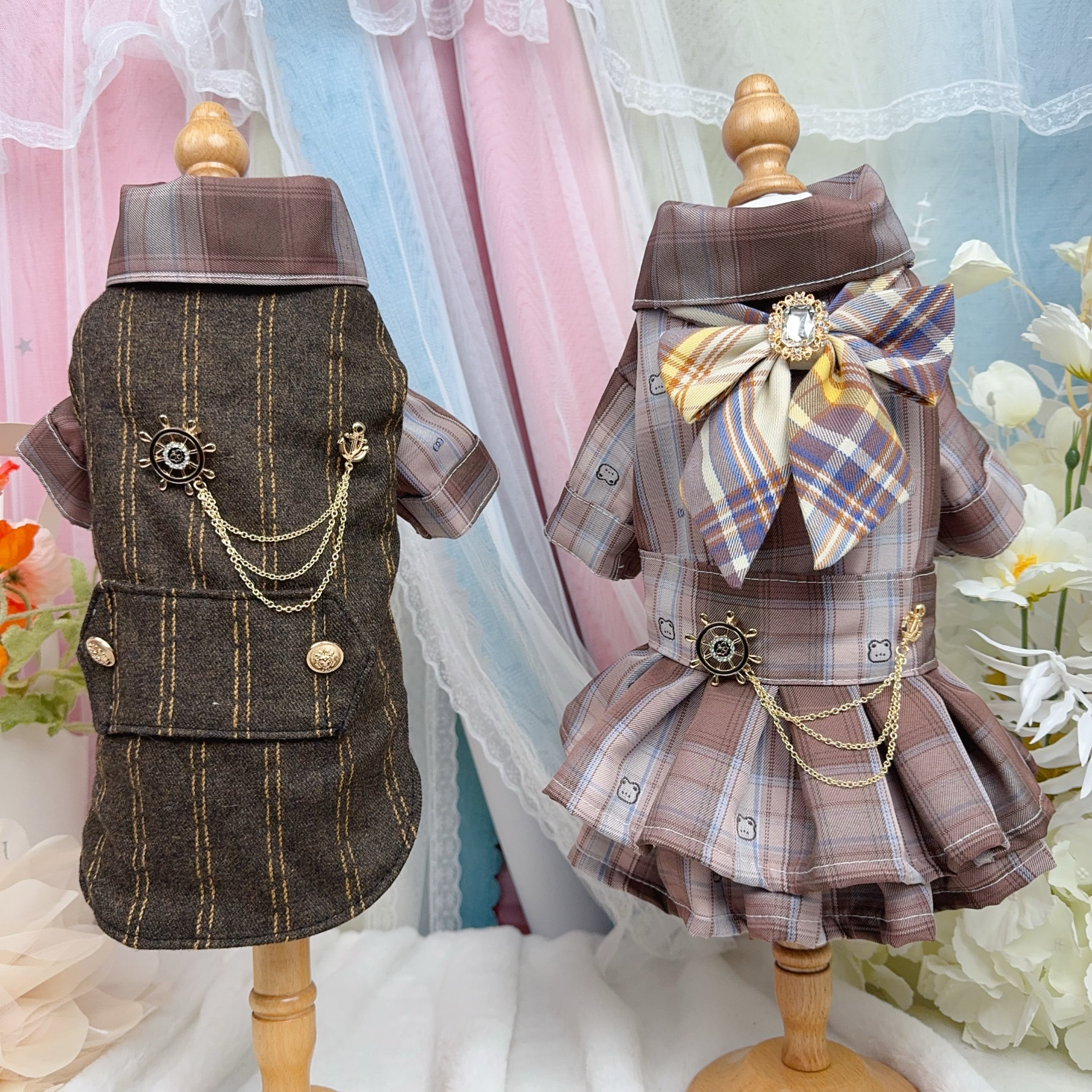 クラシカルチェックペアコーデ 00574